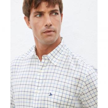 Camisa manga larga de cuadros en viyela de hombre Lloyd's