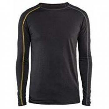 Camiseta Interior Blaklader Xlight Gris Oscuro/Amarillo Talla 4XL