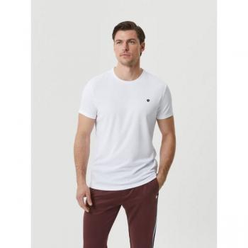 Björn Borg Ace Stripe T-Shirt Men White, Size: M