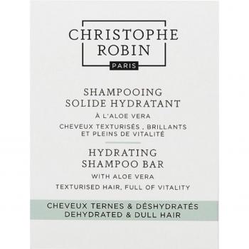 Christophe Robin Hydrating Shampoo Bar with Aloe Vera 110ml