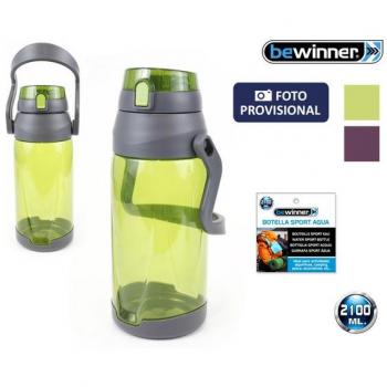 Botella de Agua Deportiva BeWinner 2100ml - Colores Surtidos