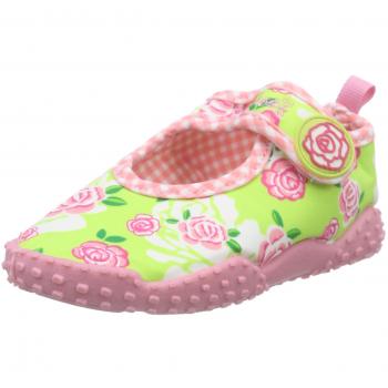 Playshoes UV-Schutz Badeschuhe Rosen - aqua zapatos, color Pink, talla 18/19