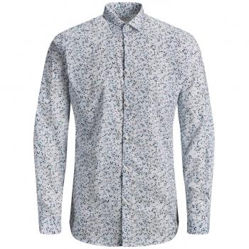 JACK JONES PREMIUM - Camisa de Manga Larga Hombre Color: Blanco Talla: S