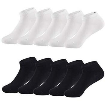 TUUHAW Calcetines de Deporte Low Cut Pro Para Hombre Mujer y niño 10 Pares Calcetines Cortos Tobilleros Deportivos Zapatilla Transpirable