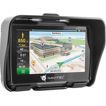 Navitel G550 MOTO GPS Navigation Device - 4.3 Touchscreen, Bluetooth, Lifetime Maps Included, Waterproof IP67