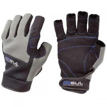GUL  - Guantes de náutica para hombre, color negro / gris, talla S