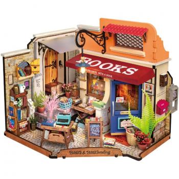 DIY Miniature Dollhouse Kit - Rolife Corner Bookstore