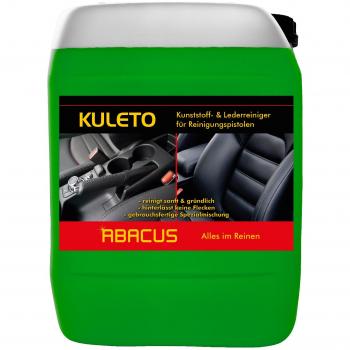 Abacus Kuleto, limpiador de 5 litros para plástico, cuero y goma. Listo para usar
