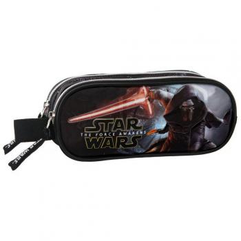 Star Wars The Force Awakens Neceser de Viaje, Color Negro, 1.45 Litros