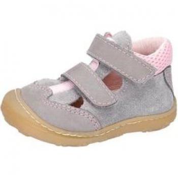 Sandalias Pepino Ebi Grafito/Rosa (Medio) para Niñas