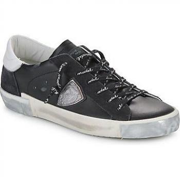 Philippe Model Women's PRSX Low Black Sneakers Size 10 US