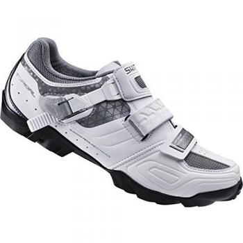 SHIMANO SHWM64C380W Zapatillas de Ciclismo de Carretera, Mujer, Blanco