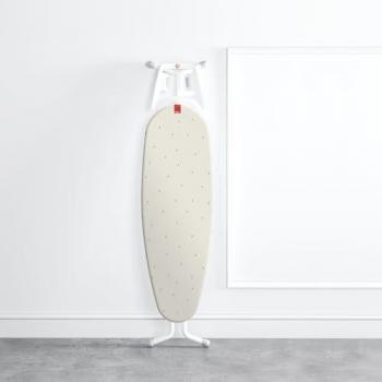 Funda de Planchar Universal Elástica 4 Capas 100% Algodón Canvas Acolchada con Espuma Estampada 127x51 cm