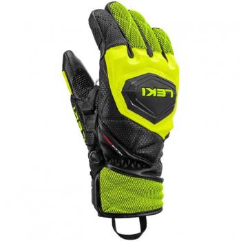 Guantes Leki WCR Venom 3D Junior Negro/Azul Neón Talla 8