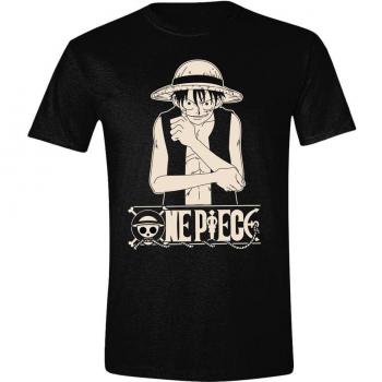 Camiseta One Piece Luffy Adulto T.S - Diseño exclusivo de Monkey D. Luffy