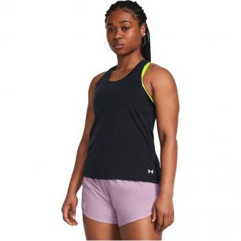 Camiseta de mujer sin mangas Under Armour Launch Splatter