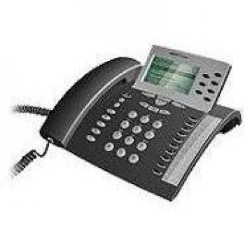 Tiptel 85 - Teléfono ISDN, color negro