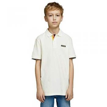 Jack & Jones Chicos Verano 2020 Off White Polo