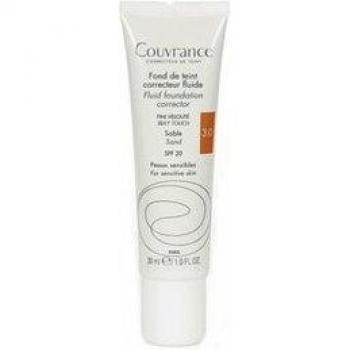 Avène Couvrance Base de Maquillaje Fluido Color Arena 30ml