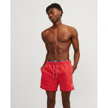 Bañador Jack & Jones Fiji con logo en la cintura