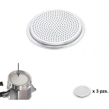 Filtro Cafetera Aluminio Classic Inducción 3 Tazas 3 Unidades