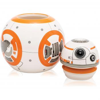 Joy Toy BB-8 3D Tarro para Galletas, cerámica, Multicolor, 16 x 16 x 21 cm
