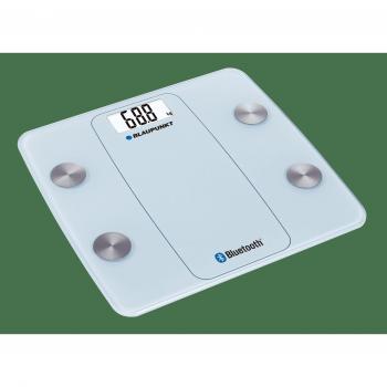 Blaupunkt BSM711BT báscula de baño Rectángulo Azul claro Báscula personal electrónica