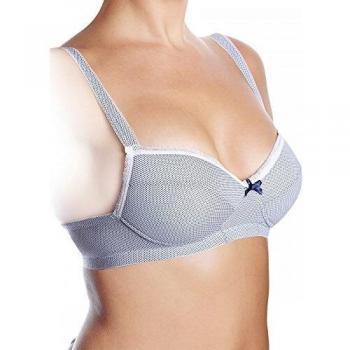 Chicco 00001152200410 sujetador preparto algodón gris, 4 C