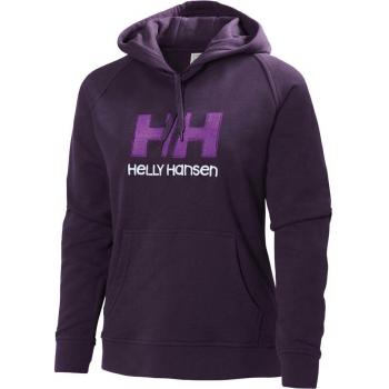 Helly Hansen W HH Logo Hoodie – Sudadera con capucha para mujer, Mujer, color Violet -