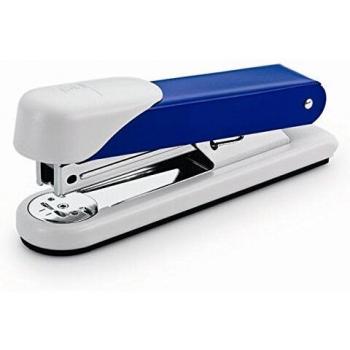 Grapadora de Sobremesa Novus Stabil - Capacidad para 30 hojas, color azul-gris