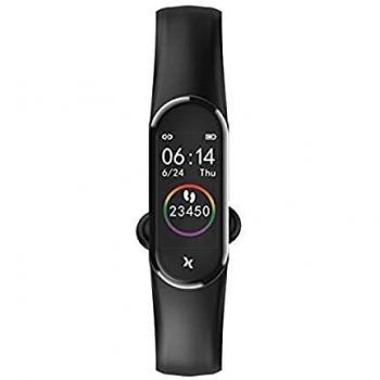 Smartband Maxcom FW20 notificación sueño, Cardio, Resistente al Agua, 90 mAh, Color Negro