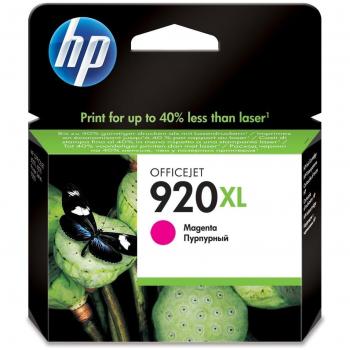 Cartucho de Tinta HP 920XL Magenta (CD973AE), 6ml, para 6500 páginas