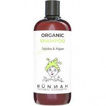 Champú Jojoba y Algas Münnah 500 ml - Champú natural, formulado con jojoba y algas, 500 ml de contenido