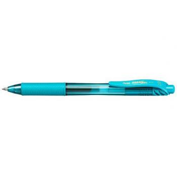 Bolígrafo Pentel EnerGel Turquesa 0,7 mm (12 Piezas)