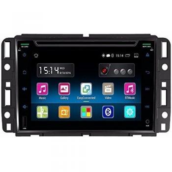 Lacaca - Pantalla táctil de 7 pulgadas 2 Din en Dash Android 5.1 Quad Core Car Stereo Jefe Unidad de CD Reproductor de DVD gratuito Mapa Built-in Wifi Radio AM/FM USB SD Bluetooth GPS navegación volante control MirrorLink
