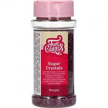 CRISTALES DE AZUCAR FUNCAKES - PURPURAS 80 G