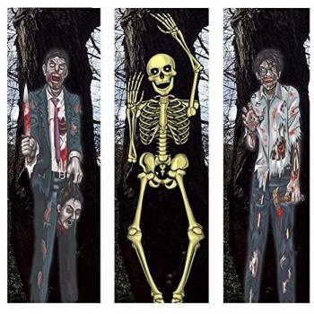 Decoración zombies surtidos 35 x 152 cms.