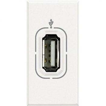 Base USB de datos 1 módulo BTICINO Axolute HD4285 Blanco