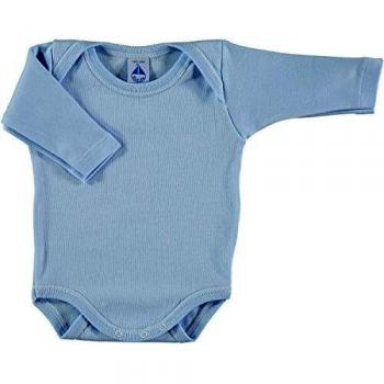 BABIDU Body C. Americano, Celeste, 3 Meses Bebe-Unisex