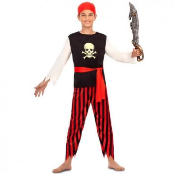 Disfraz de Pirata Rayado para Niño