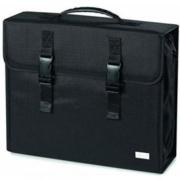 Estuche de Herramientas para Peluquería Sibel con Espejo - Negro