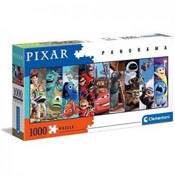 Clementoni 39610, Disney Pixar Panorama Puzzle for Children and Adults - 1000 Pieces, Ages 10 years Plus
