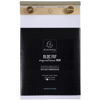 Bloc de notas punteado Dots Formato NÂº2 - 170x100 mm - Blanco