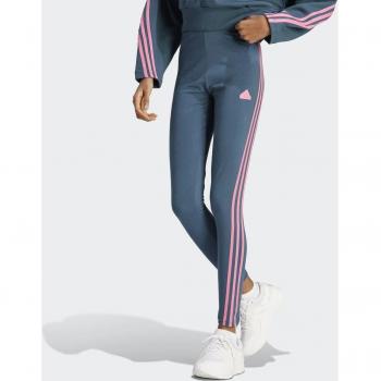 Mallas adidas Future Icons 3 bandas para mujer, diseño deportivo y cómodo