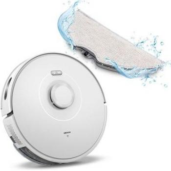 Saugroboter Medion X10 SW 2in1 con Lasernavigation, Wischfunktion, 2700 Pa de Saugkraft, App-Steuerung y capacidad de 0.4 L en color blanco