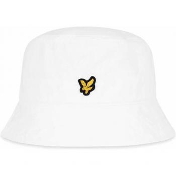 Lyle & Scott White Cotton Twill Bucket Hat - One Size