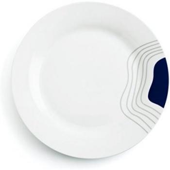 Quid 4187472 - Vajilla redonda 18 piezas porcelana   Budun Quid , Color Blanco , 30x21x26 cm