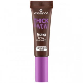 Essence Thick & Wow! Máscara para Cejas Fijadora 03 Brunette Brown 6ml