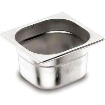 Lacor - 66610 - Cubeta Gn 1/6 176x162x100 Inox 18/10