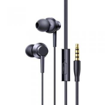 Auriculares Baseus Encok HZ11 con cable 3.5mm, micrófono y bassos potentes, color negro